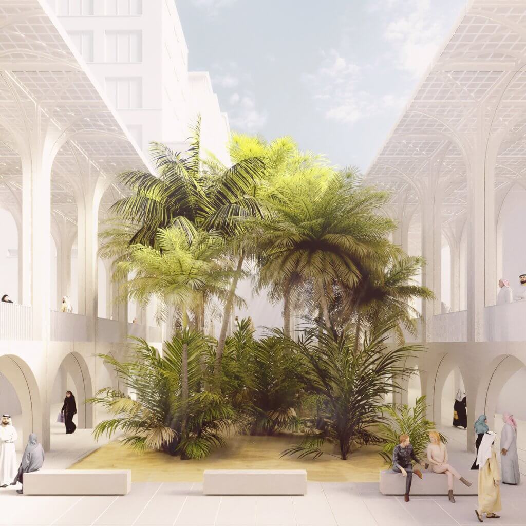 未提及（可暂以“基于OASIS等策略的城市系统设计”代称）丨阿联酋阿布扎比-18