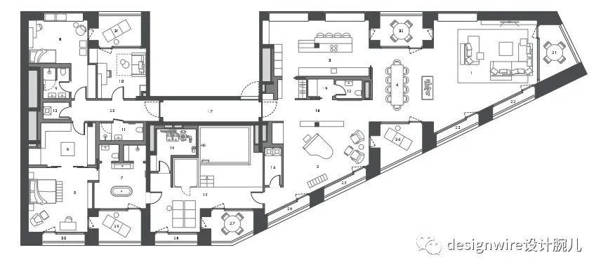 柏林最新豪宅!鸟巢设计师赫尔佐格&德梅隆打造-53