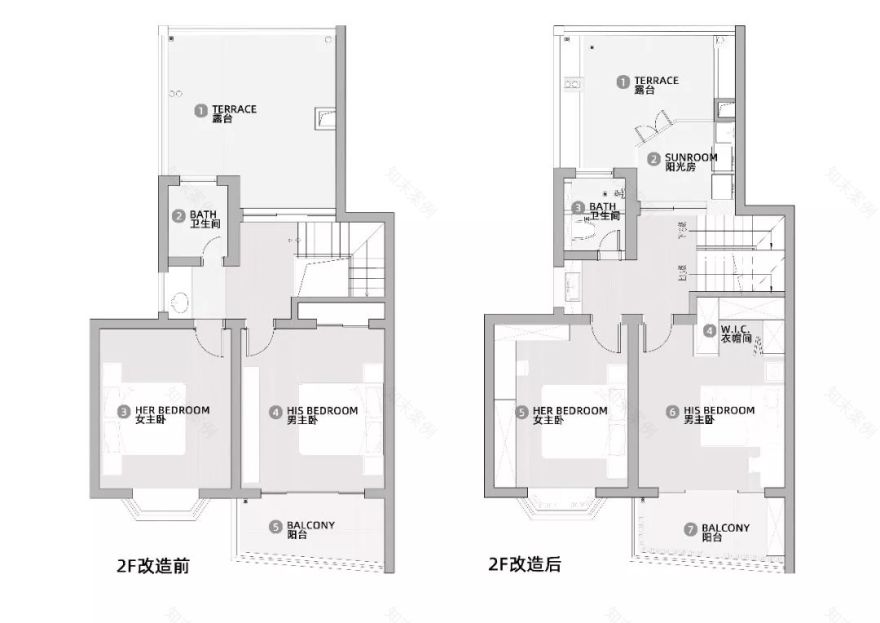 上海 166㎡顶楼复式,打造私密共享空间-11