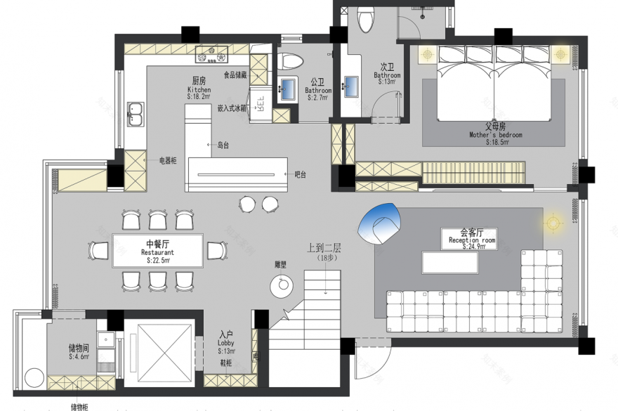 东方诗意美学的现代演绎丨中国成都丨成都集伽室内设计有限公司-90