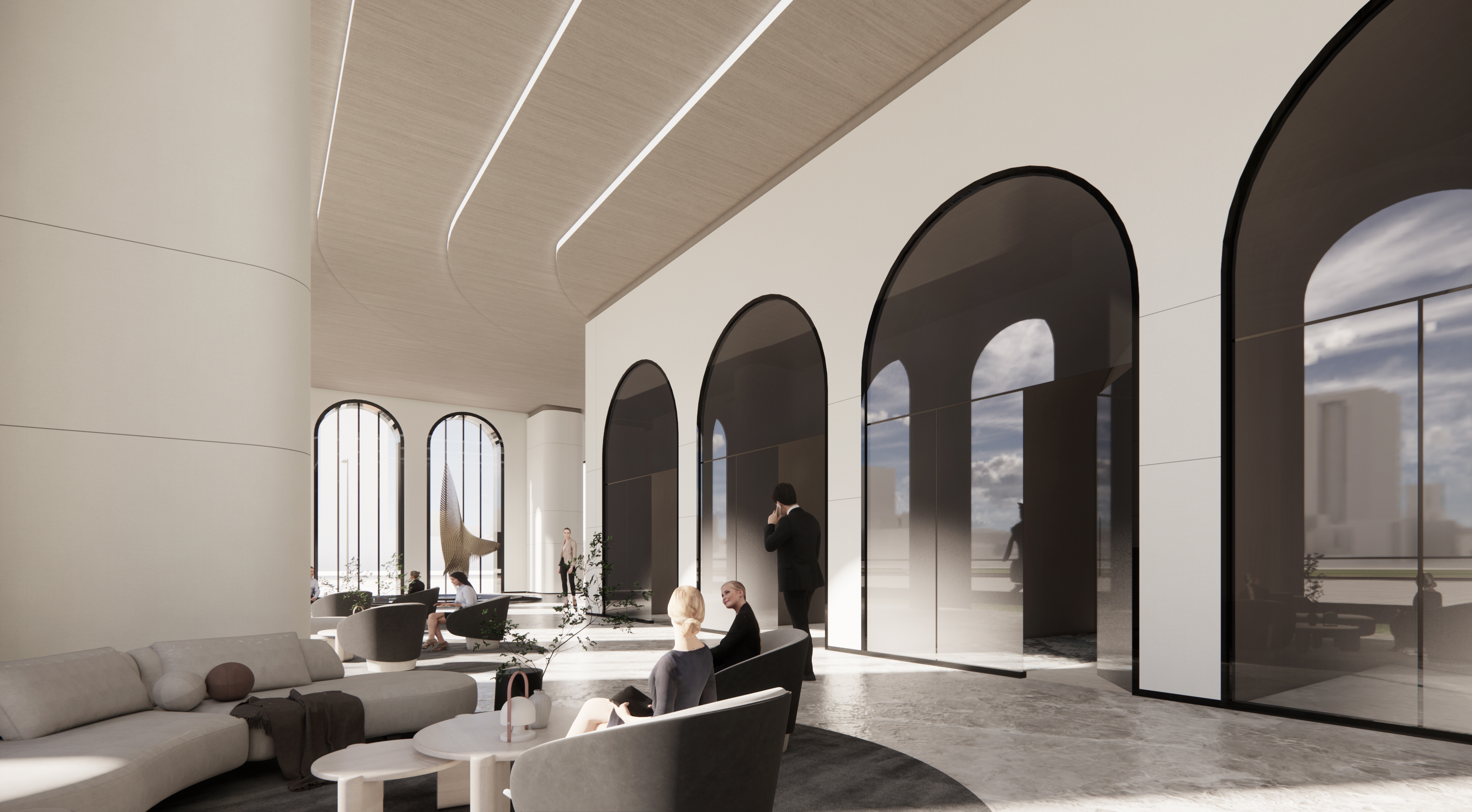 广州国际金融城大堂中心设计方案丨中国广州丨卓美设计-27