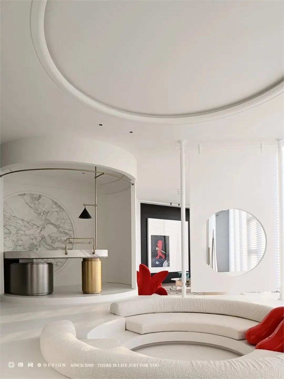 得间设计丨107㎡中古风二人世界，于平凡生活中拿捏住电影里的高级感-131