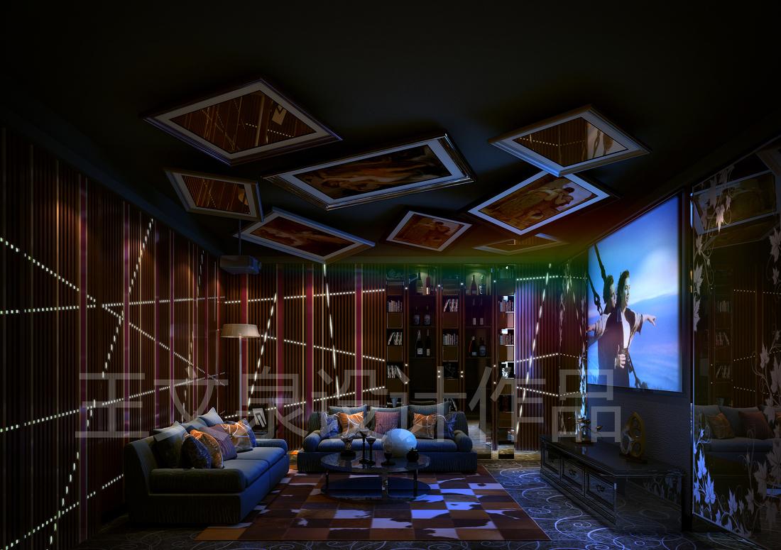 
法式欧式新中式别墅设计作品王文泉22 -4