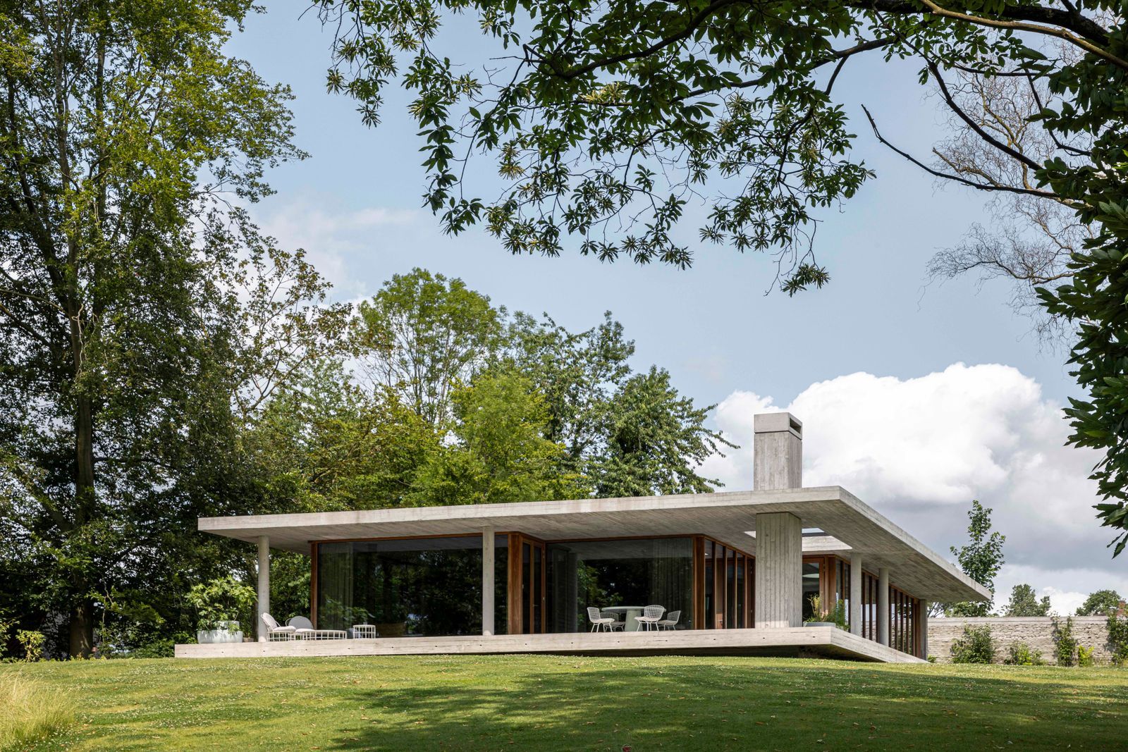 比利时根特附近的混凝土平房住宅丨室内建筑师Peggy de Coninck与ABS Bouwteam-8