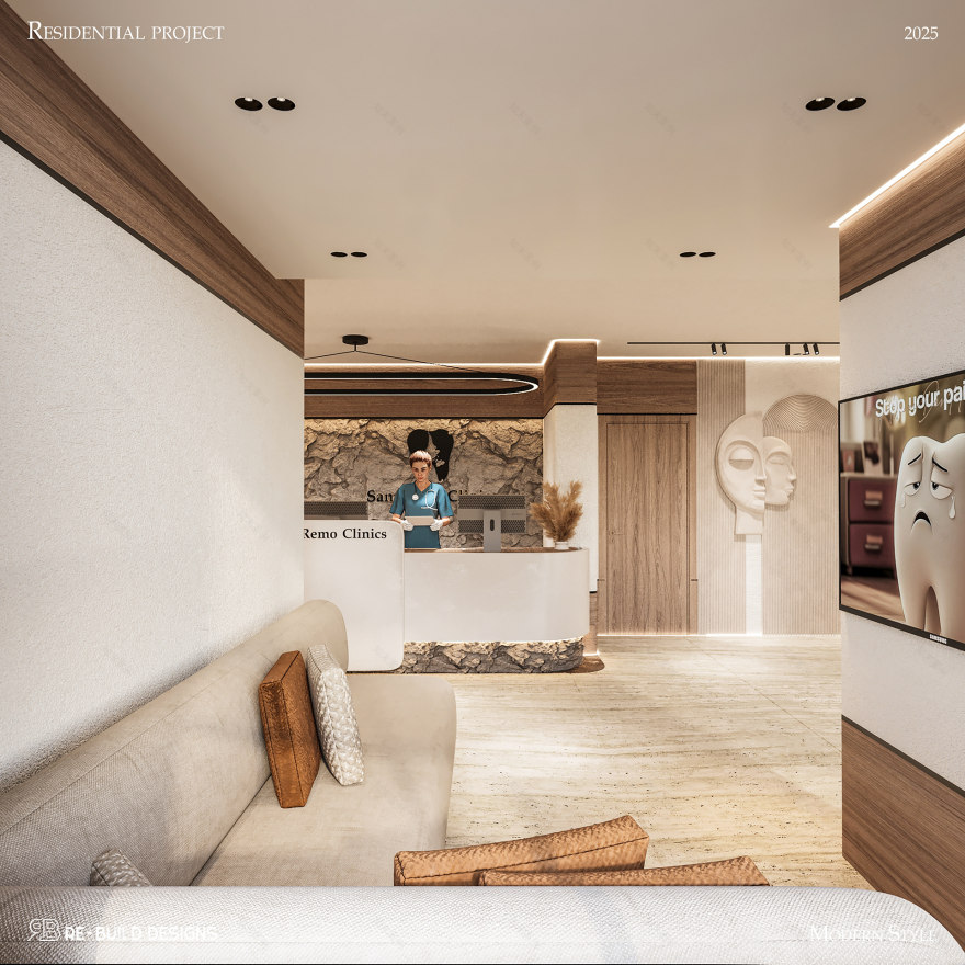 圣雷莫诊所室内设计丨埃及亚历山大丨Re Build Designs-17