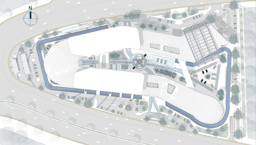 毕设丨FutureMove Hub 商业综合体-36