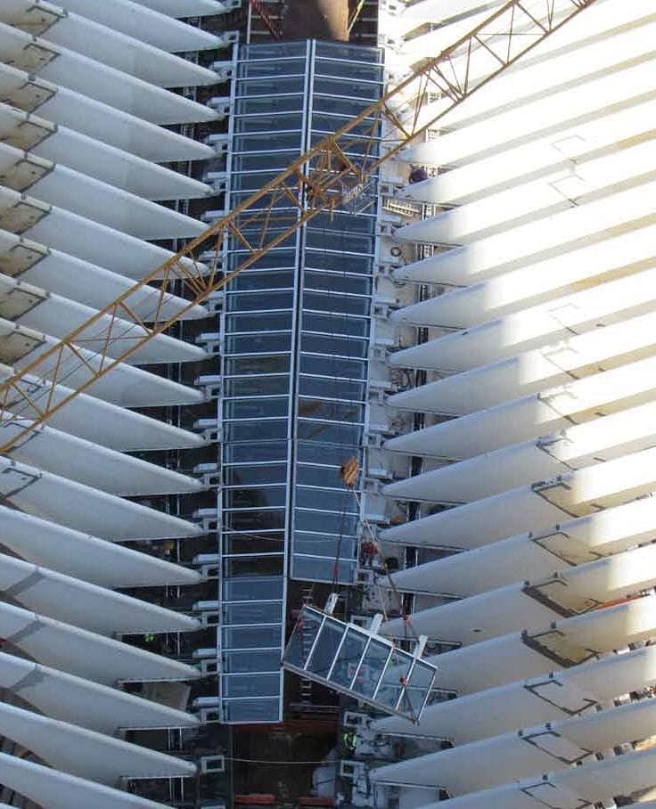 世界贸易中心交通枢纽Oculus展馆丨Santiago Calatrava-10