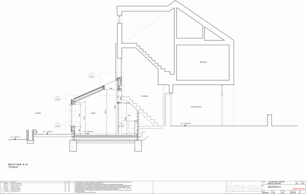 伦敦维多利亚式房屋带三米枢轴门扩建项目丨英国伦敦丨伦敦工作室Alma nac-26