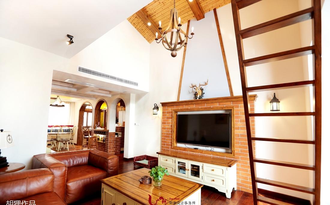 美式乡村风的家，生活随意又休闲-2