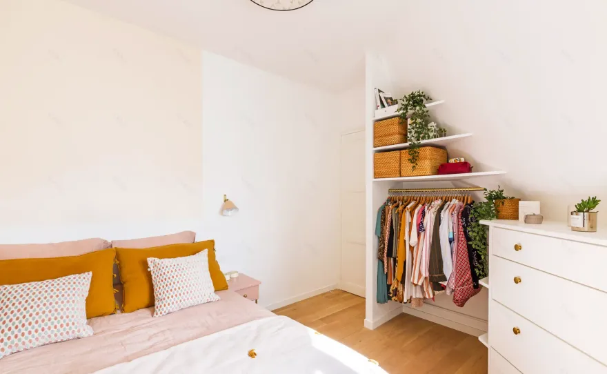 巴黎 30m2 多彩小户型公寓设计-18