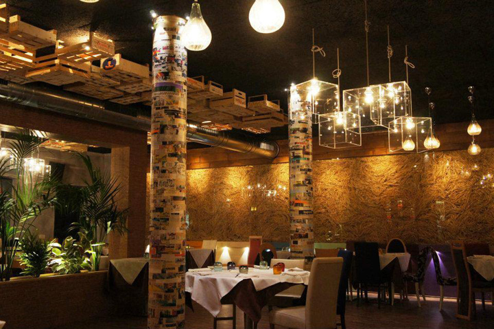 “ПЕПЕРОНИ”餐厅丨意大利丨米兰设计师Andrea Langhi-1