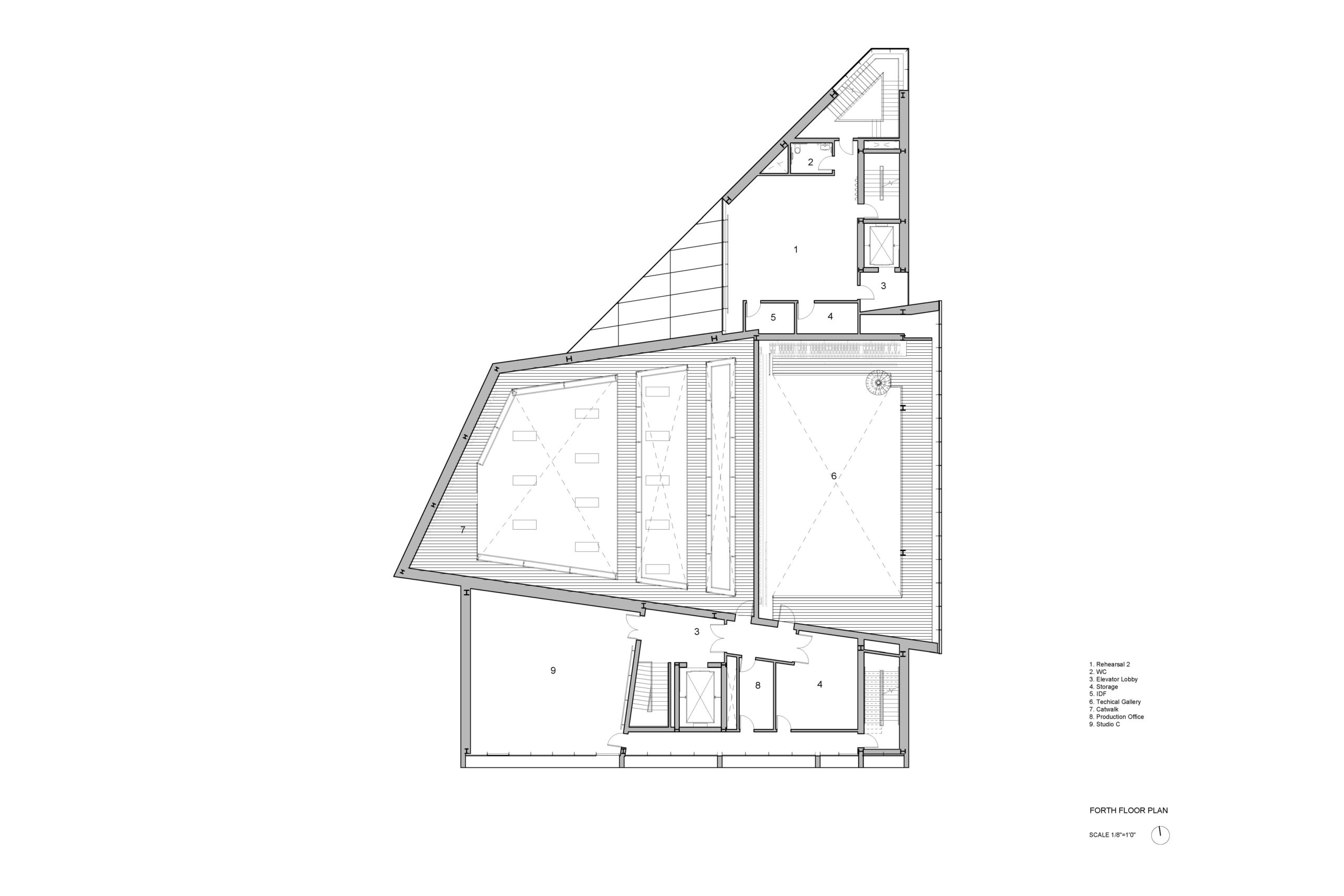 宾夕法尼亚大学学生表演艺术中心丨美国费城丨Steven Holl Architects-18