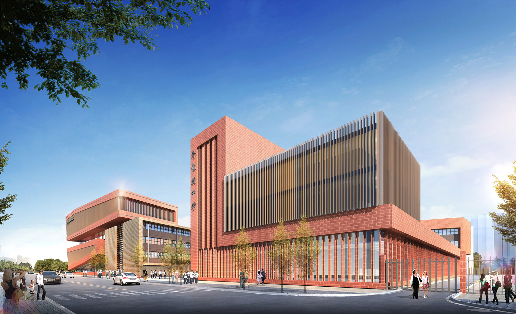 成都市金牛区图书馆及外化成中学 / 杜兹设计-102