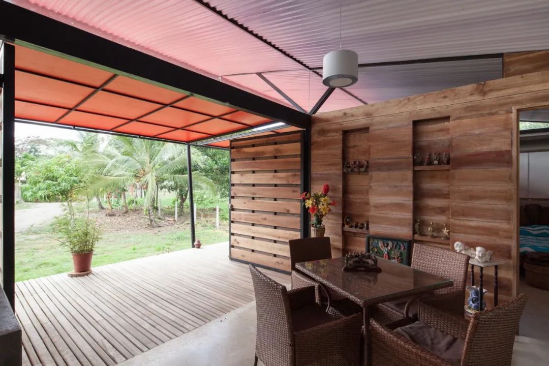 乡间农场 90 平米临建钢构住宅-21