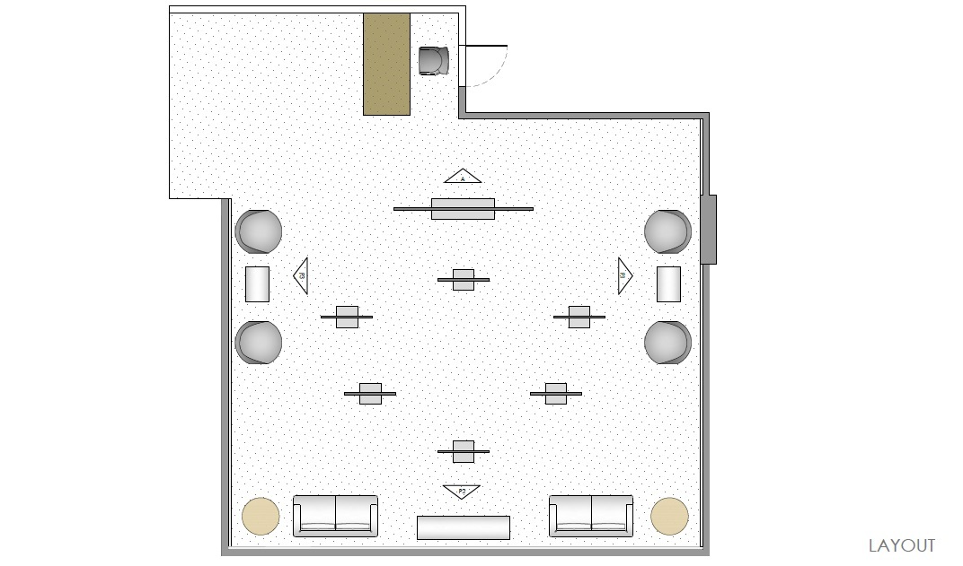 巴西10·10米纯白极简概念空间-19