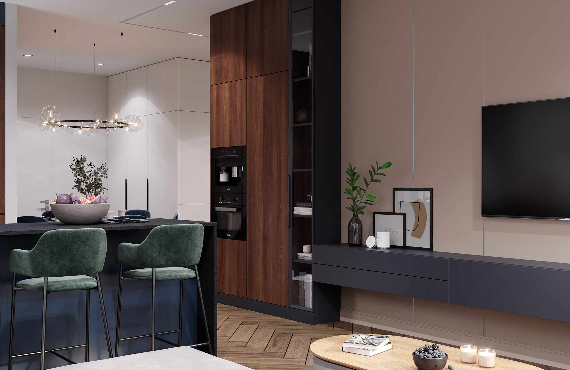 室内 3D 可视化设计丨Goroh 建筑与设计局-5