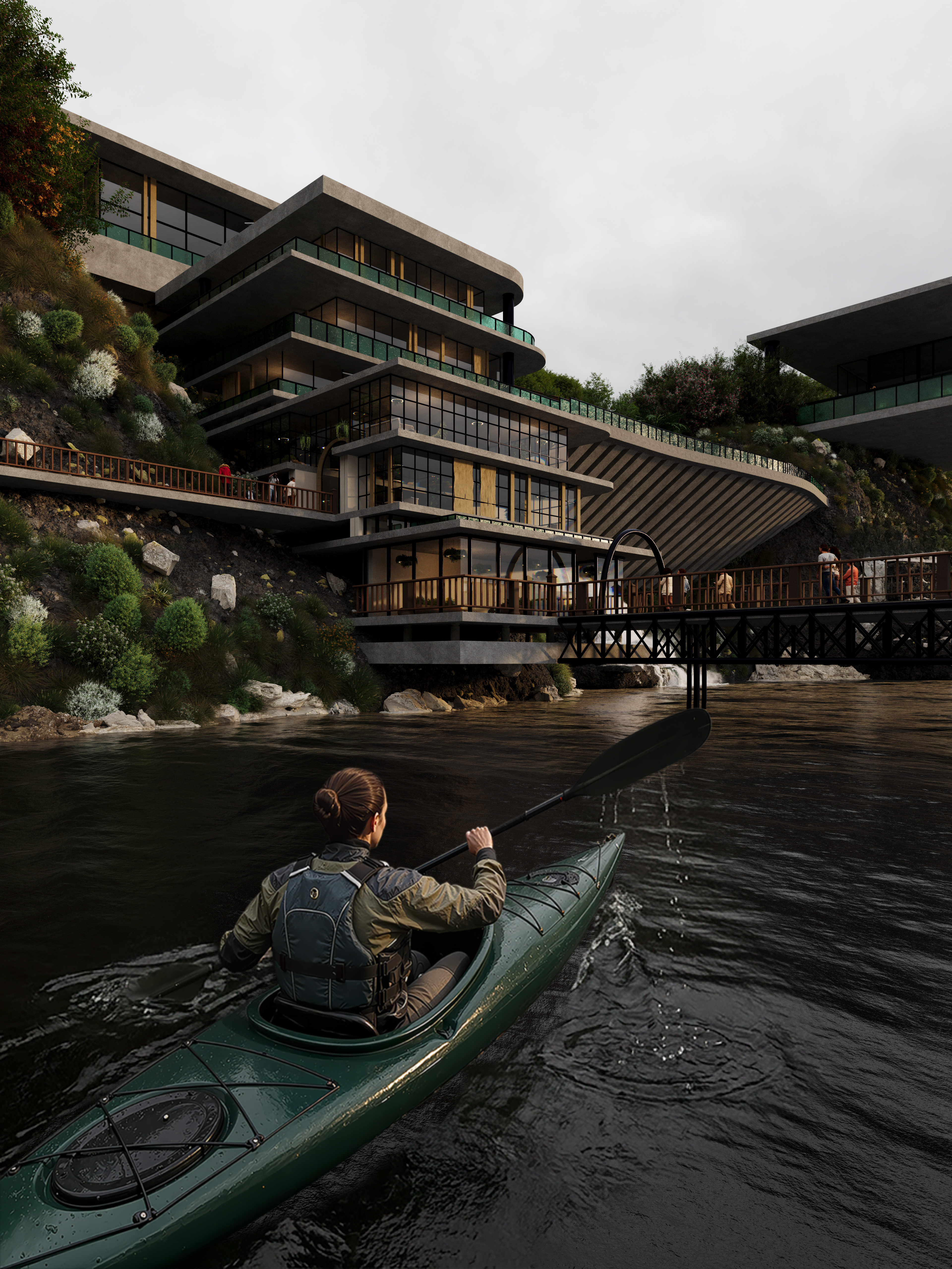 The Fiordland Ascent - Conceptual Eco-3