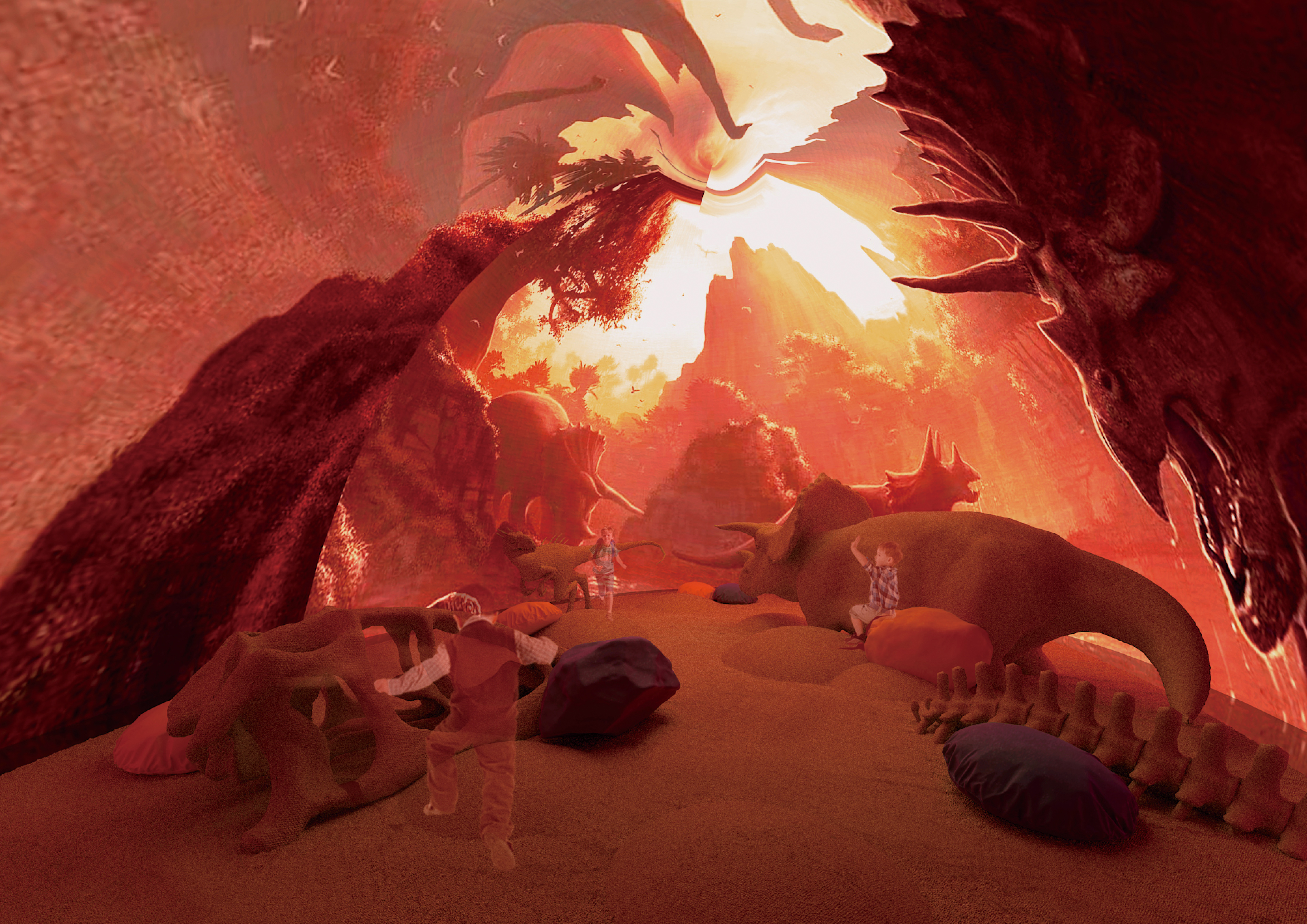 《窃蛋物语》河源恐龙文化体验馆—广美毕业设计作品_Reksa丨中国广州丨ReksaiDJM-35