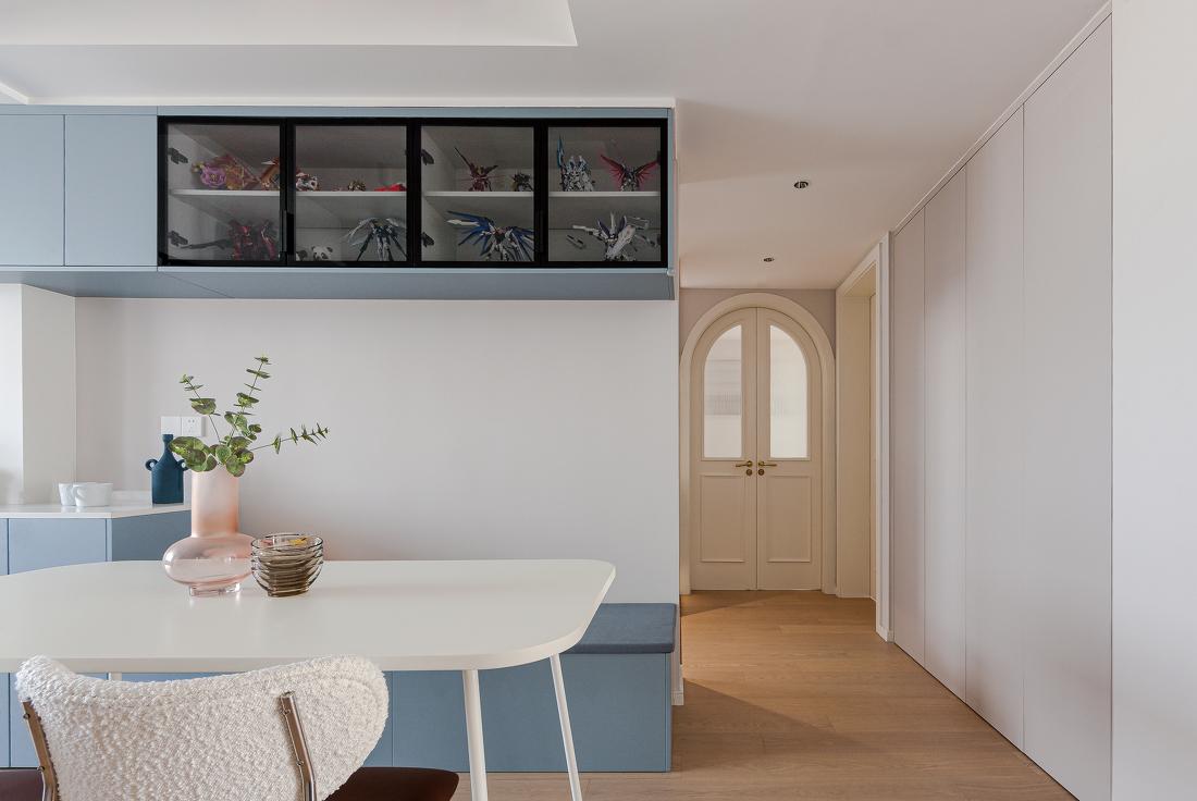 法式北欧混搭婚房设计丨7KK 设计-26