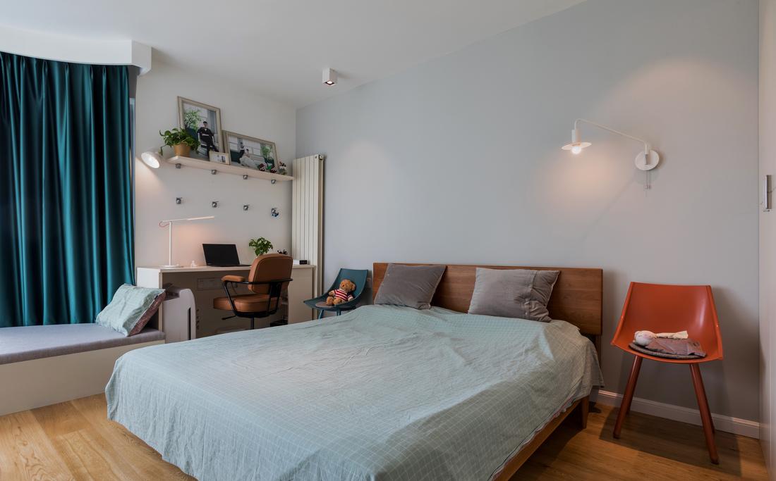 湖绿与复古棕的时尚碰撞-15