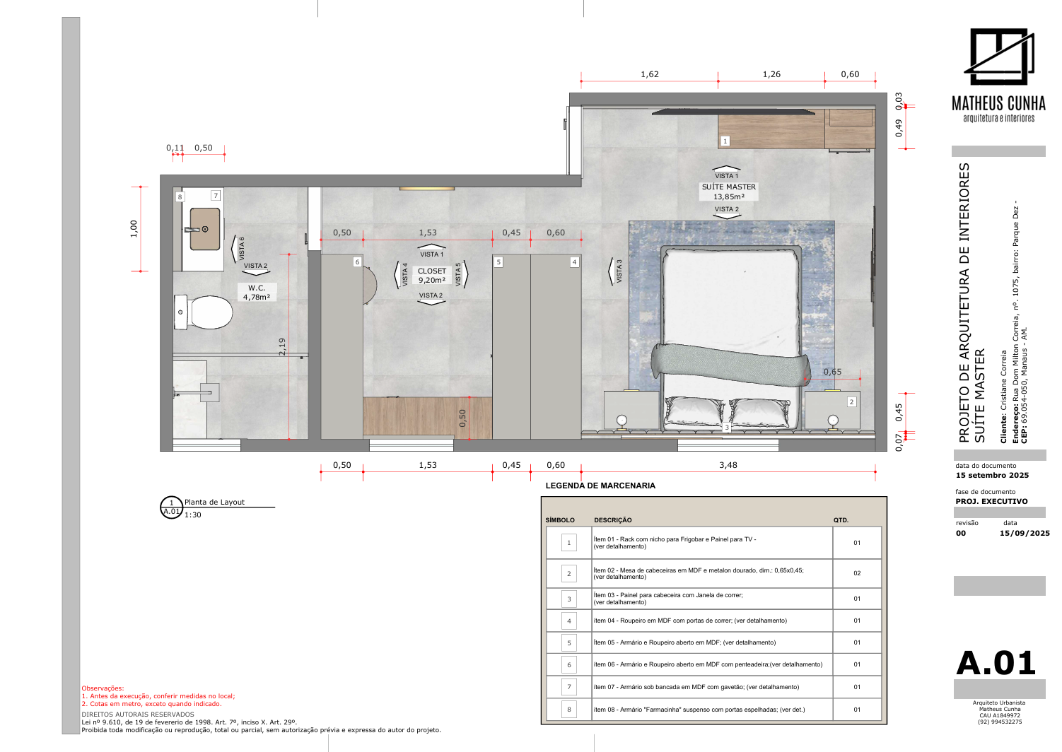 Projeto Suíte Master-2