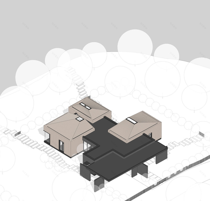 伏尔加河畔的五屋顶之家丨俄罗斯特维尔丨未明确提及设计公司,仅列出团队成员-19