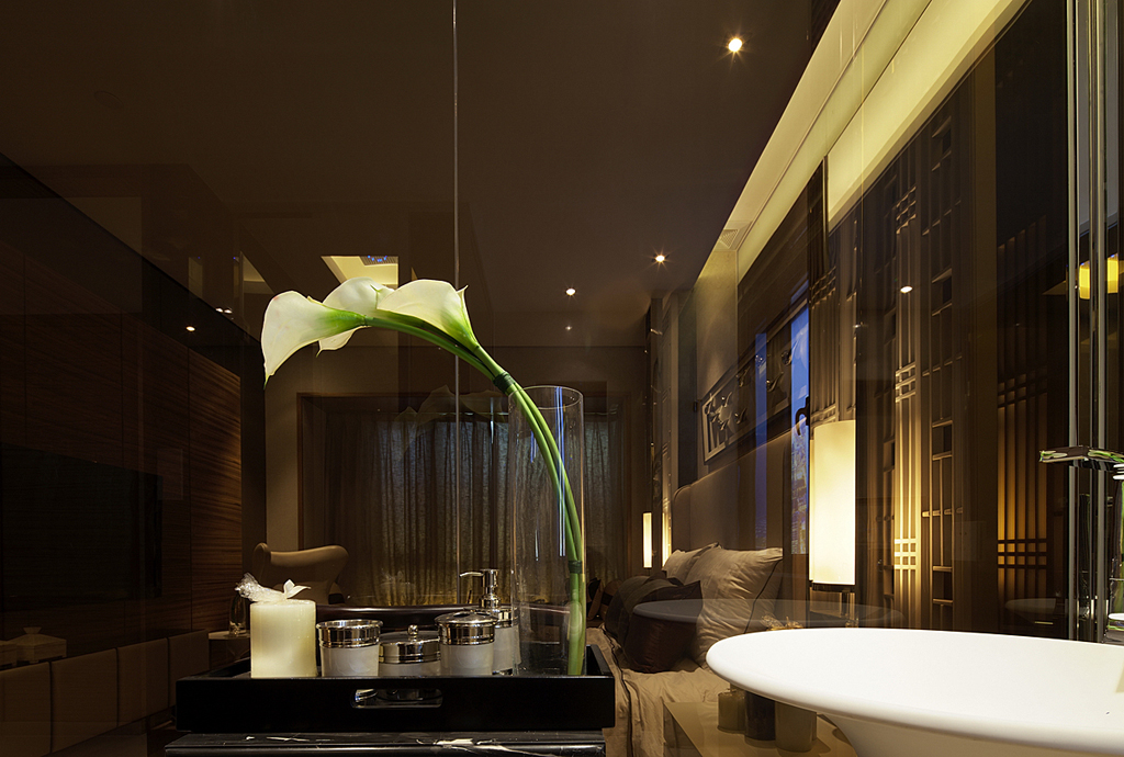 新中式样板房实景图 KSL设计事务所】-2