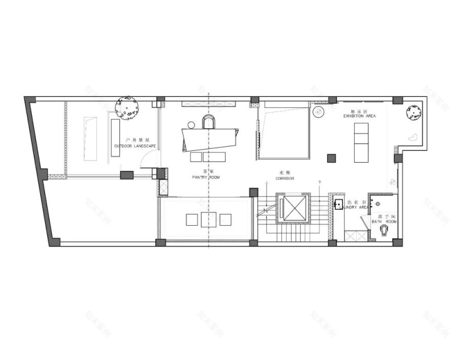 MHOO|新湖菲林500㎡极简风:空境之美,力量的克制-72