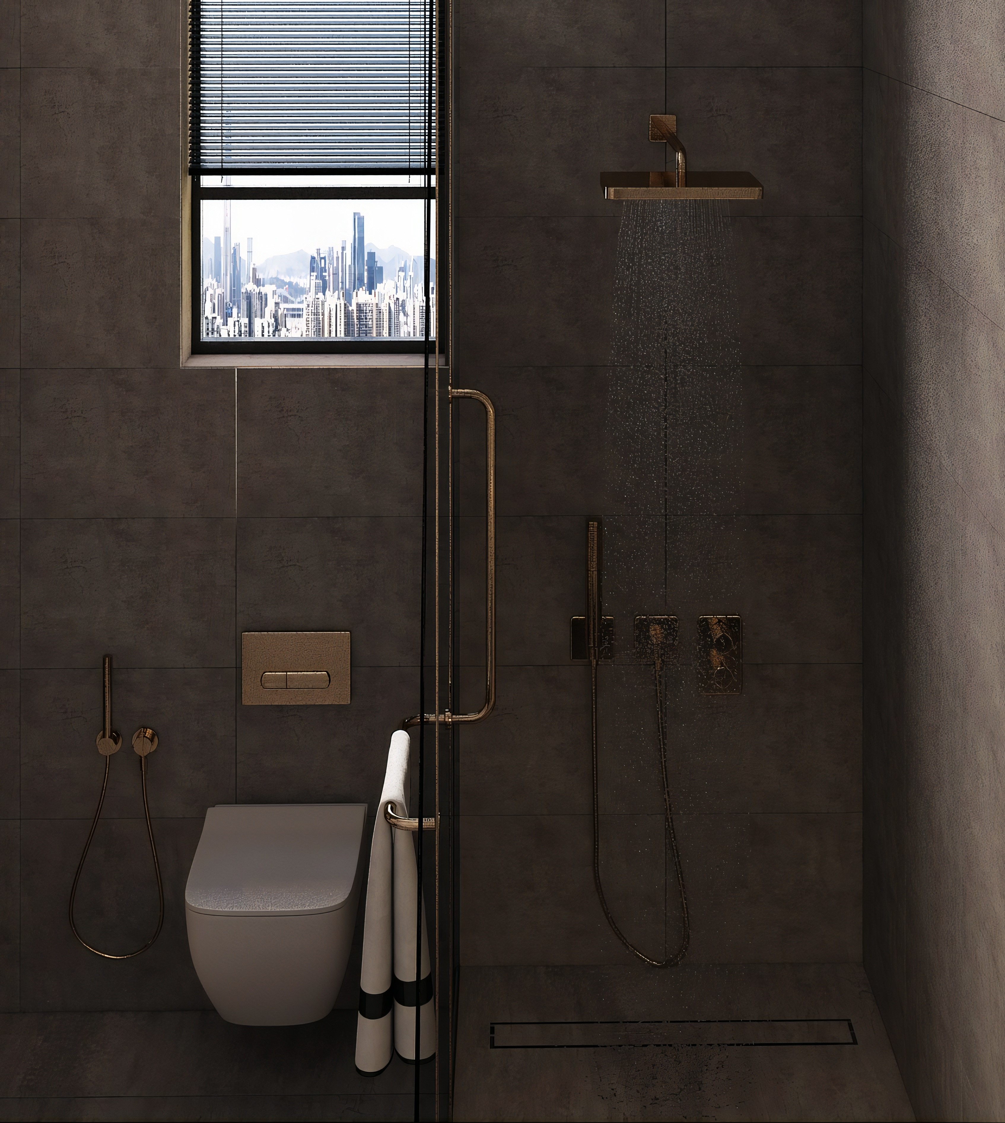 浴室设计丨Egypt丨Israa Mahmoud Rayan-7