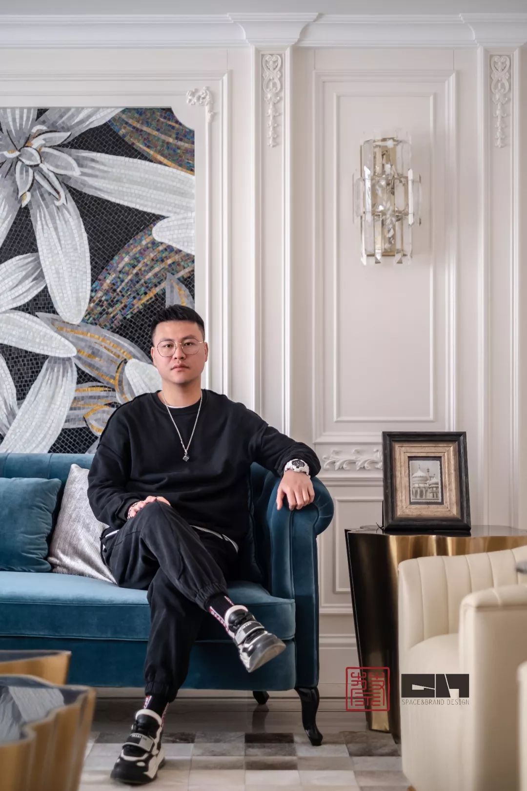 椒江巴黎跨界之中央花园轻奢设计-11