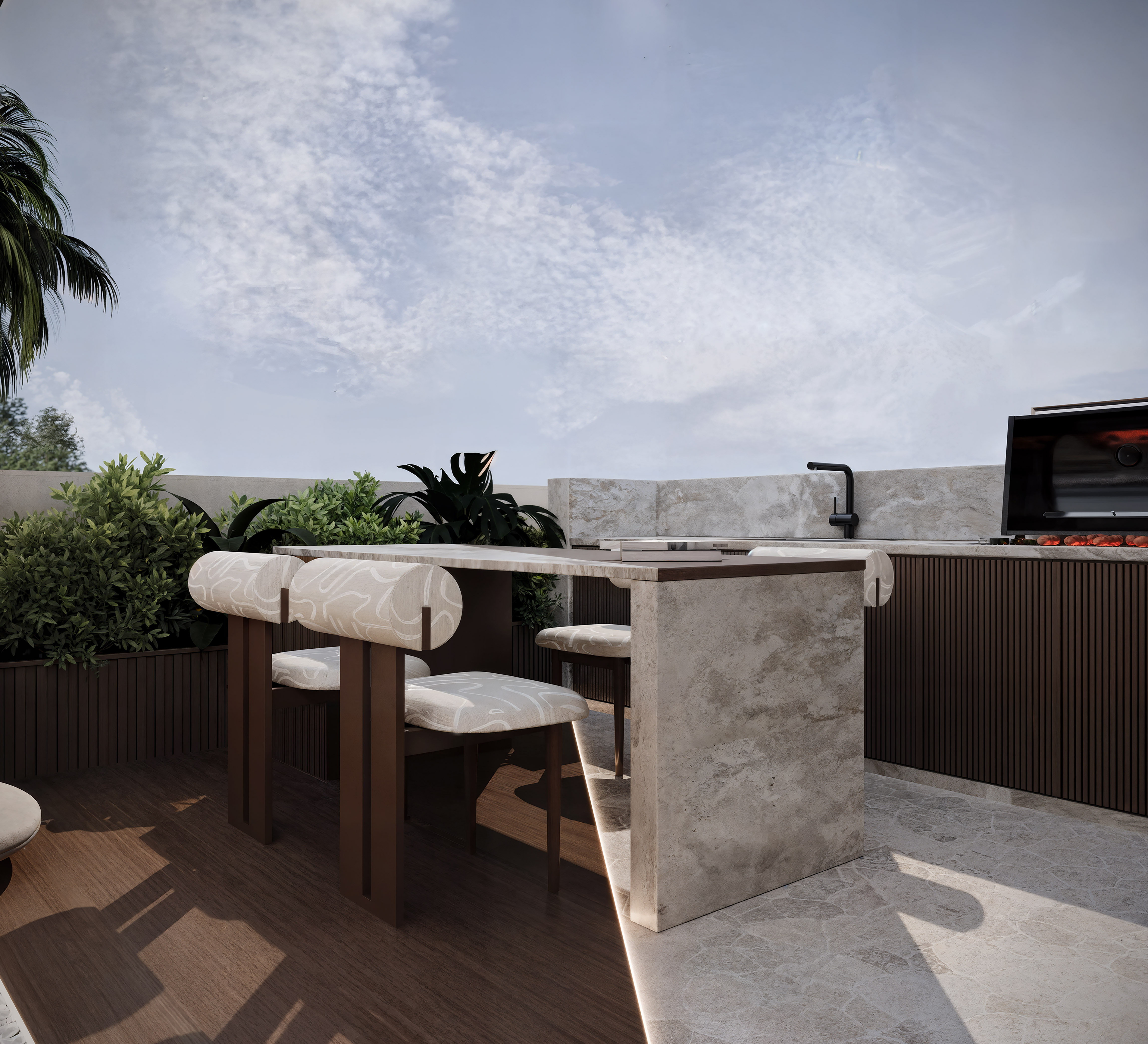 露台丨埃及开罗丨Evento design,Mohamed Abdelbaky-4