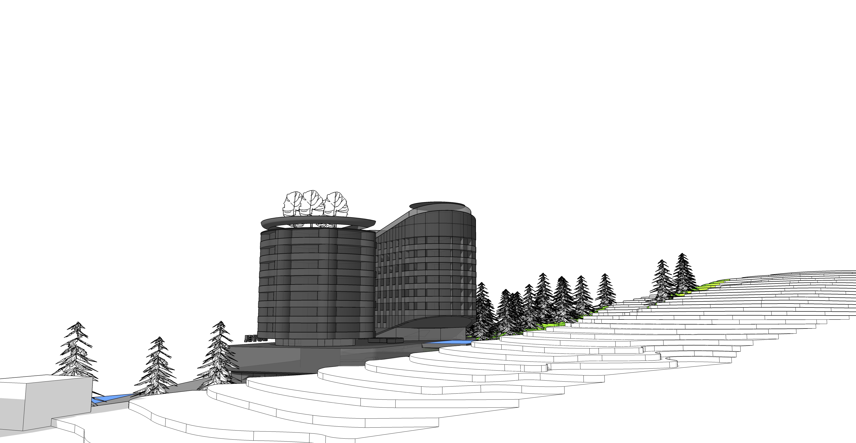 Гостиница. Эскизы.-27