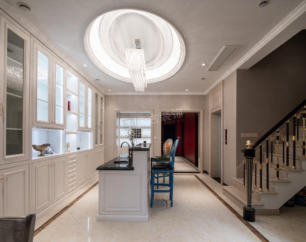 中交漫山法式轻奢联排别墅实景案例丨天古装饰-5