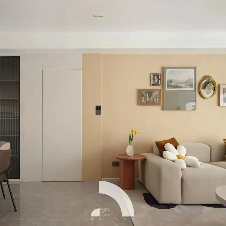 梵帛艺术「焦糖可可」糖果色中古风家居设计-13