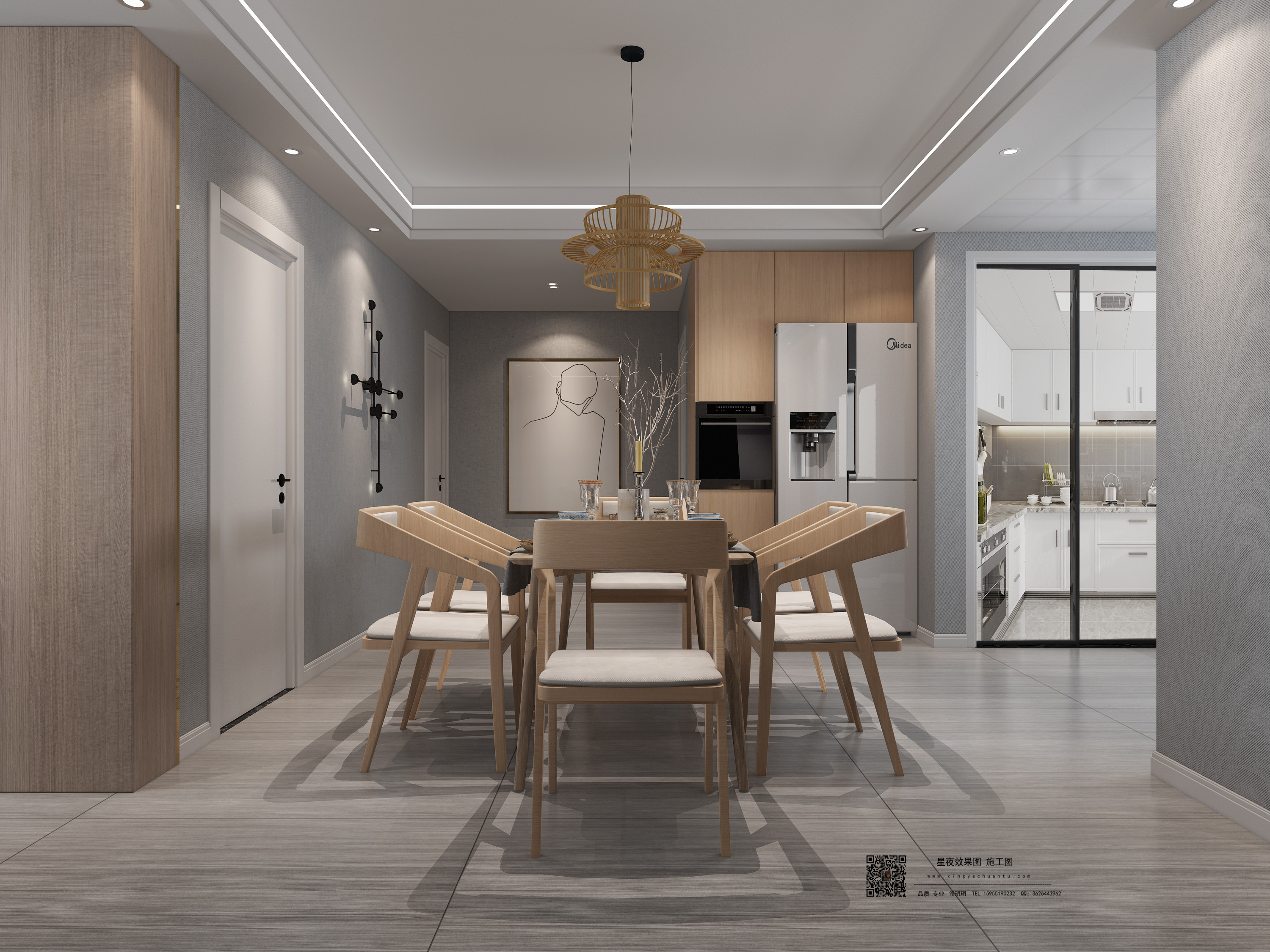 现代简约轻奢家居设计，打造通透休闲空间-3