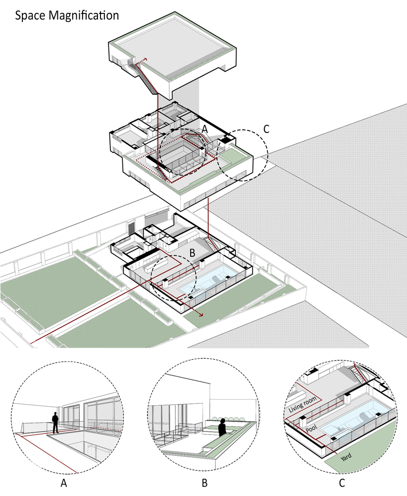 Tehran 市区双层绿色别墅设计-39