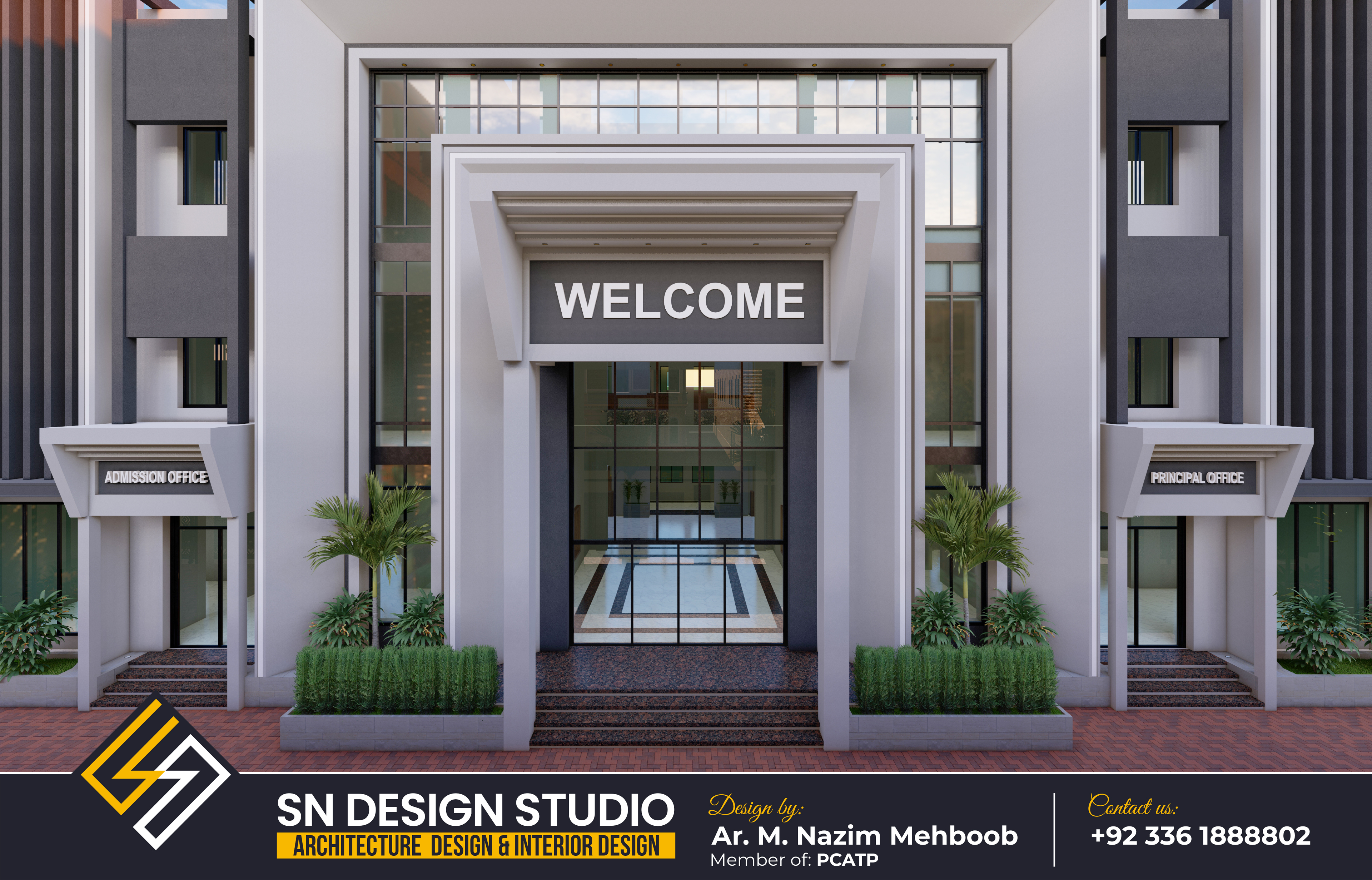 Tabindah 模型高中丨巴基斯坦丨sndesignstudio-10