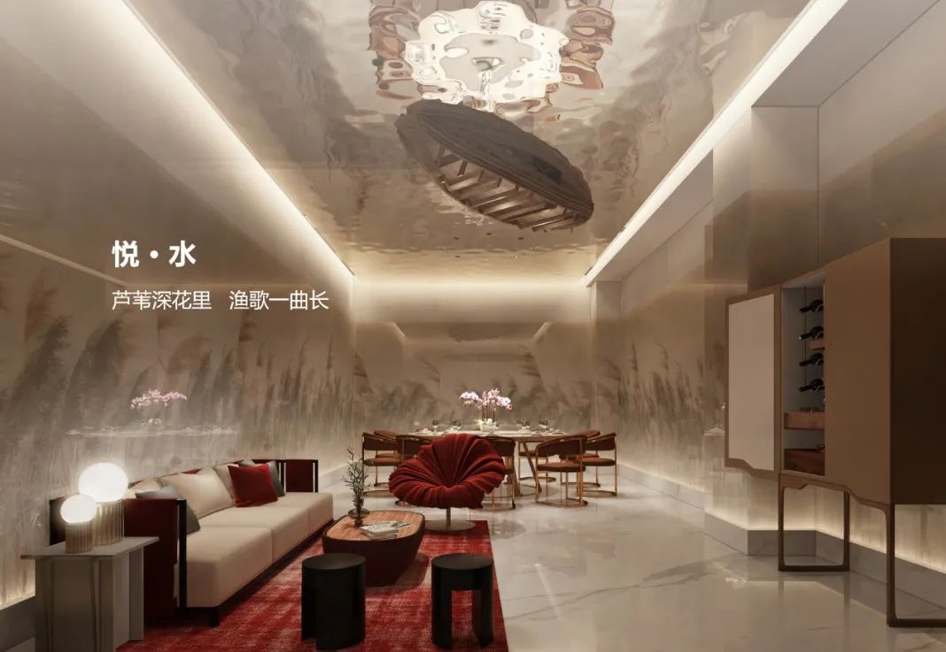 湖南益阳璞轩餐饮空间设计 | 融合山水竹茶文化的现代美学-44