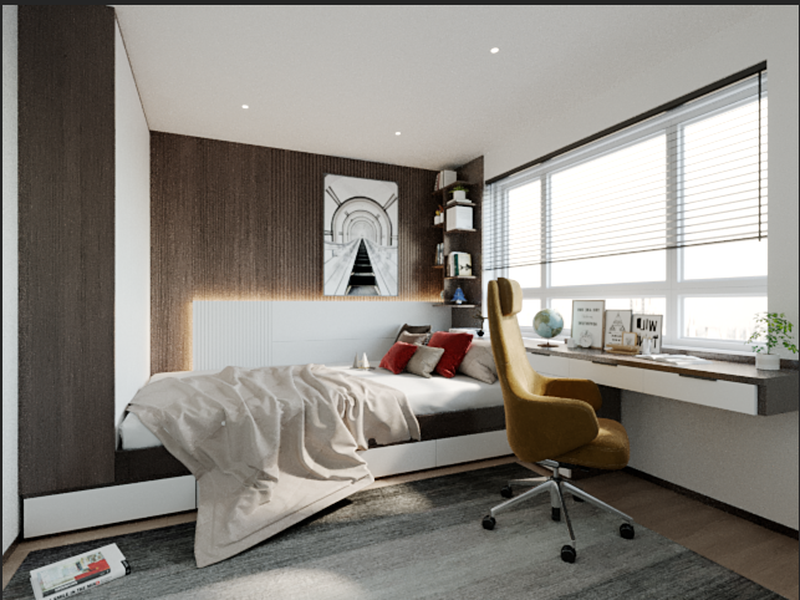 贵阳九鼎设计轻奢三房，自然与现代的完美融合-15