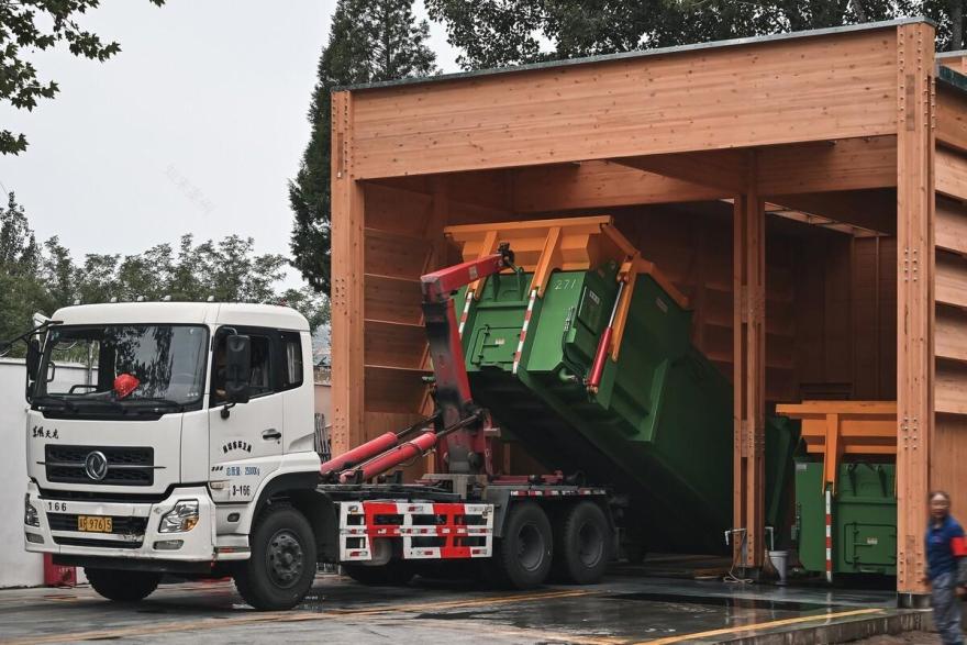 廊坊北凤道垃圾中转站设计丨中国河北丨园里建筑工作室-5