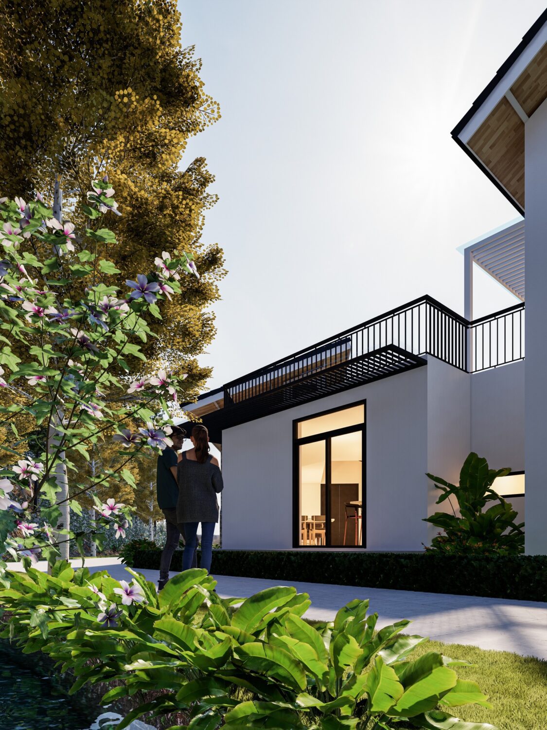 SketchUp 房屋外部模型丨Sang Nguyen-2