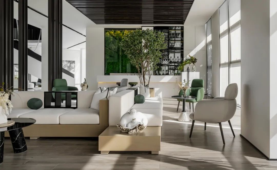 环球融创石林未来城•阿依小镇销售中心丨中国昆明丨元禾大千（软装）,重庆星翰装饰设计工程有限公司（硬装）-16