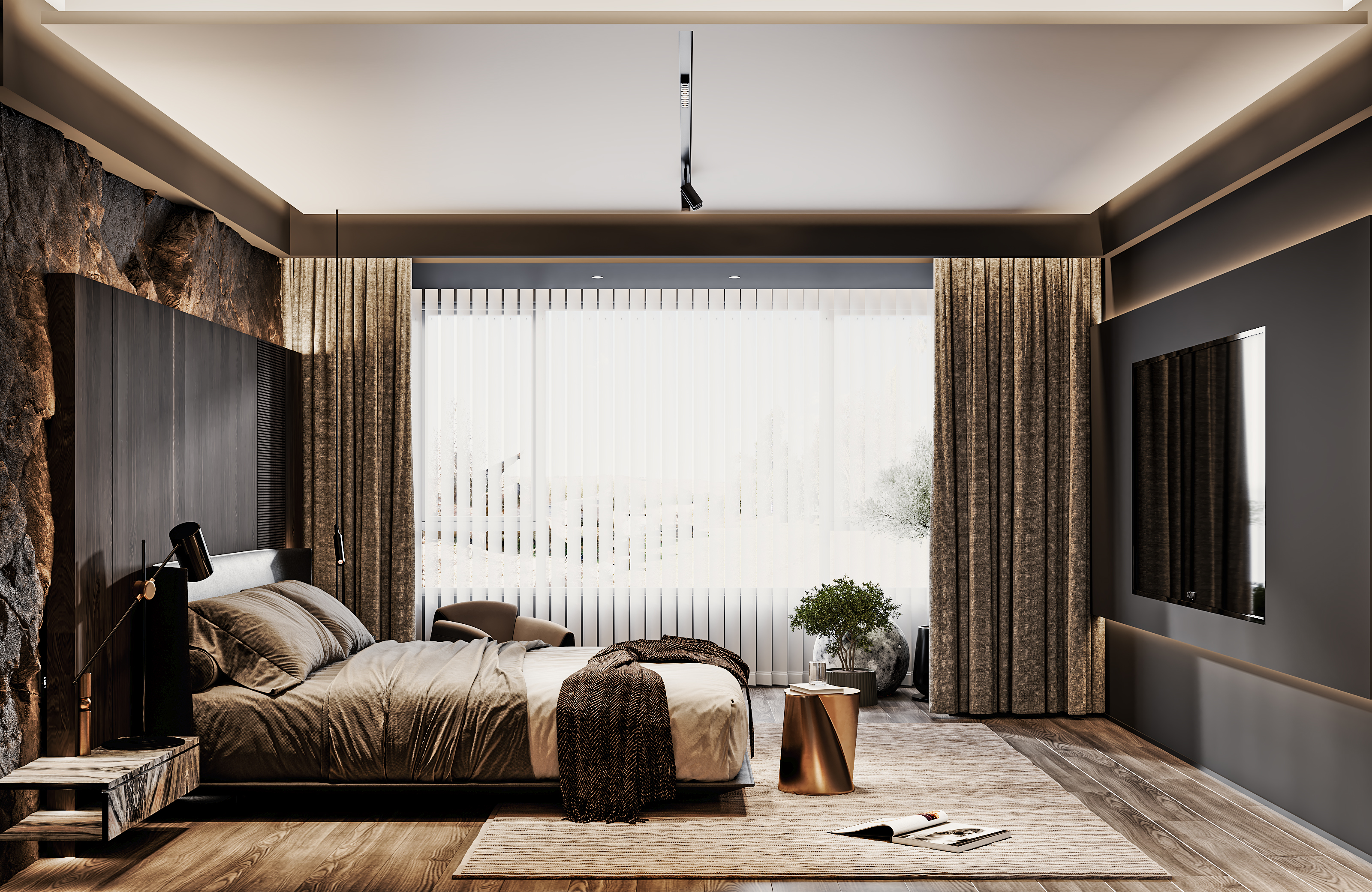 现代风客餐厅小复式-16