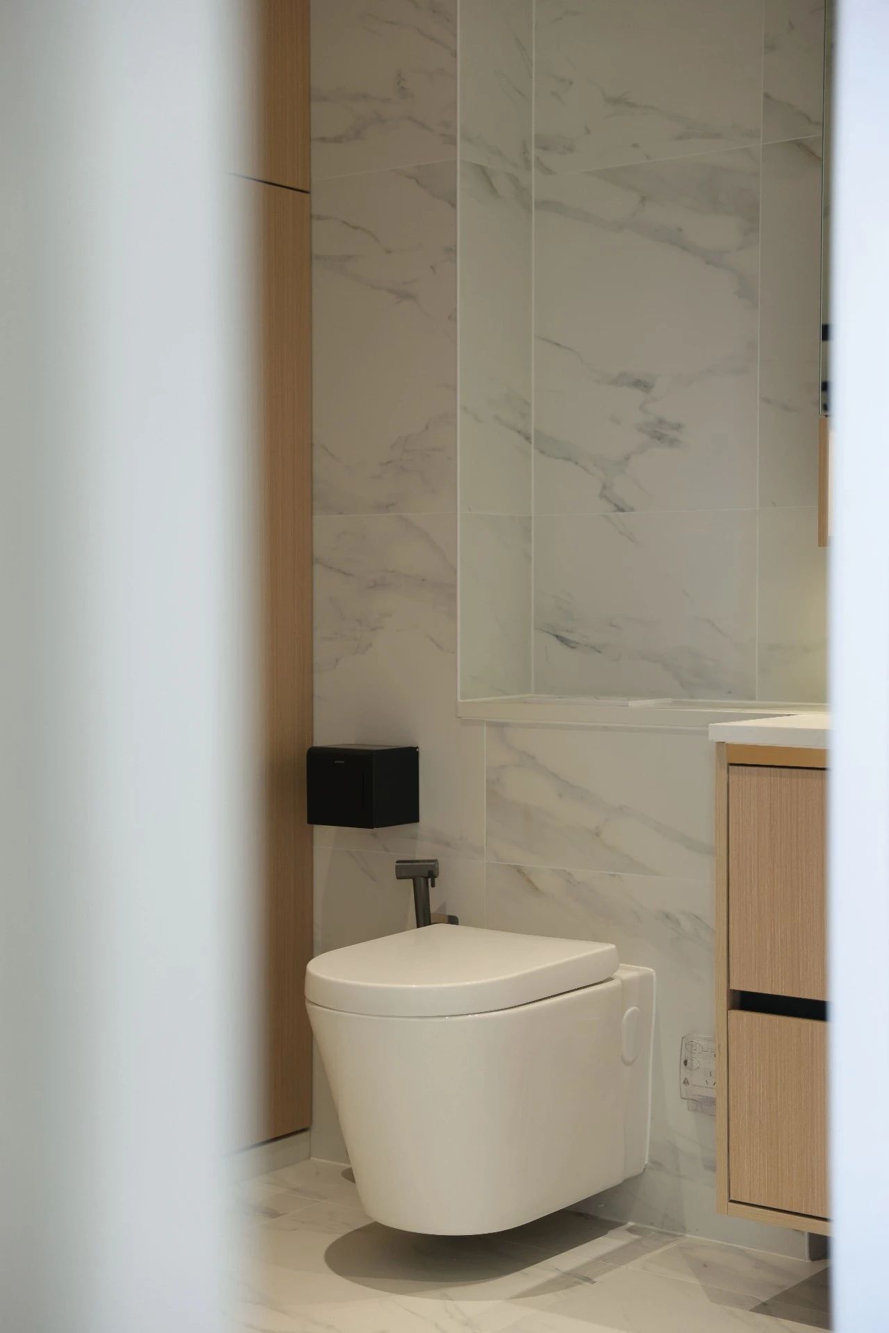 青花瓷中式与现代风格的碰撞大平层丨中国北京丨艾德诺特（北京）设计顾问有限公司-25