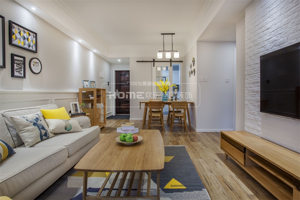 成都中粮锦云混搭风三室一厅,简约实用,空间改造巧妙-17