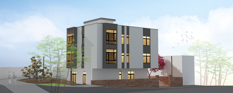 湛江市私人住宅建筑三层设计-8