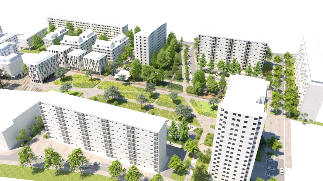 圣埃克苏佩里购物中心及其周边区域改造项目丨法国丨La Compagnie du Paysage,Tecta等多家-28