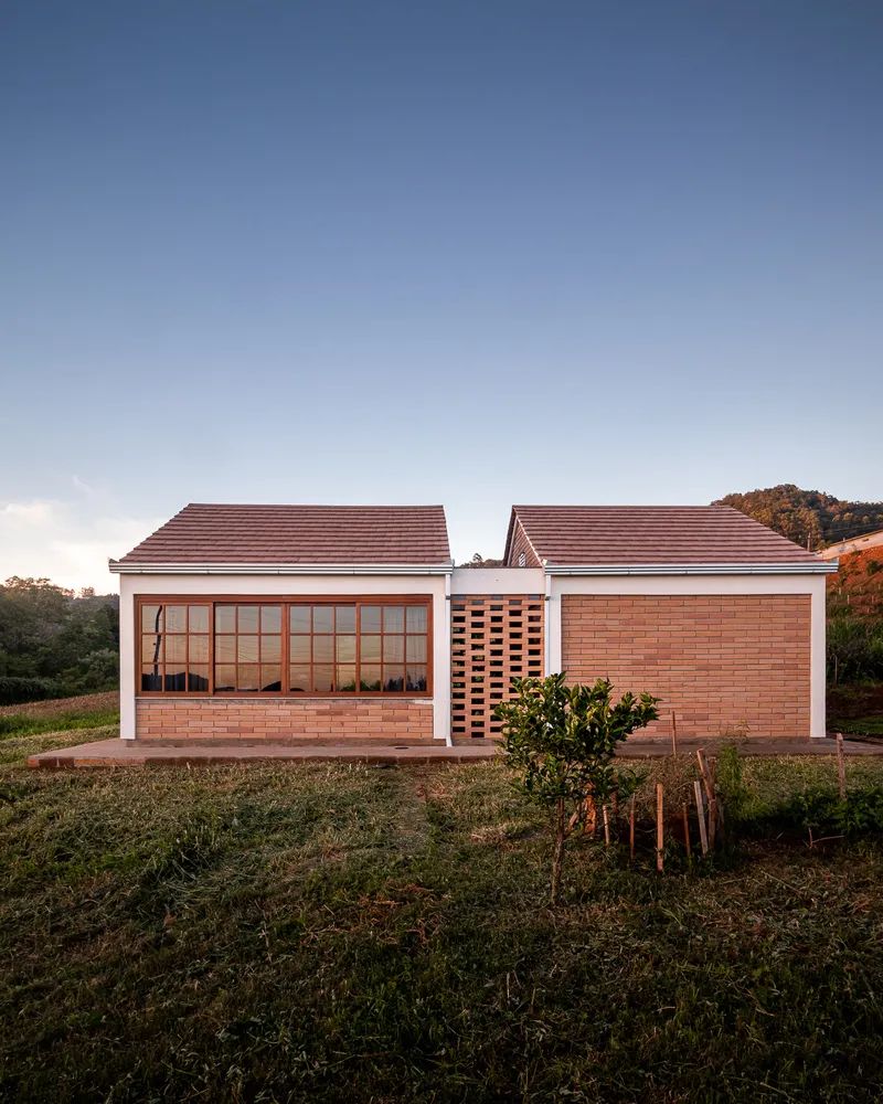 农村 810 平方英尺红砖住宅丨巴西丨GGH 设计机构-15