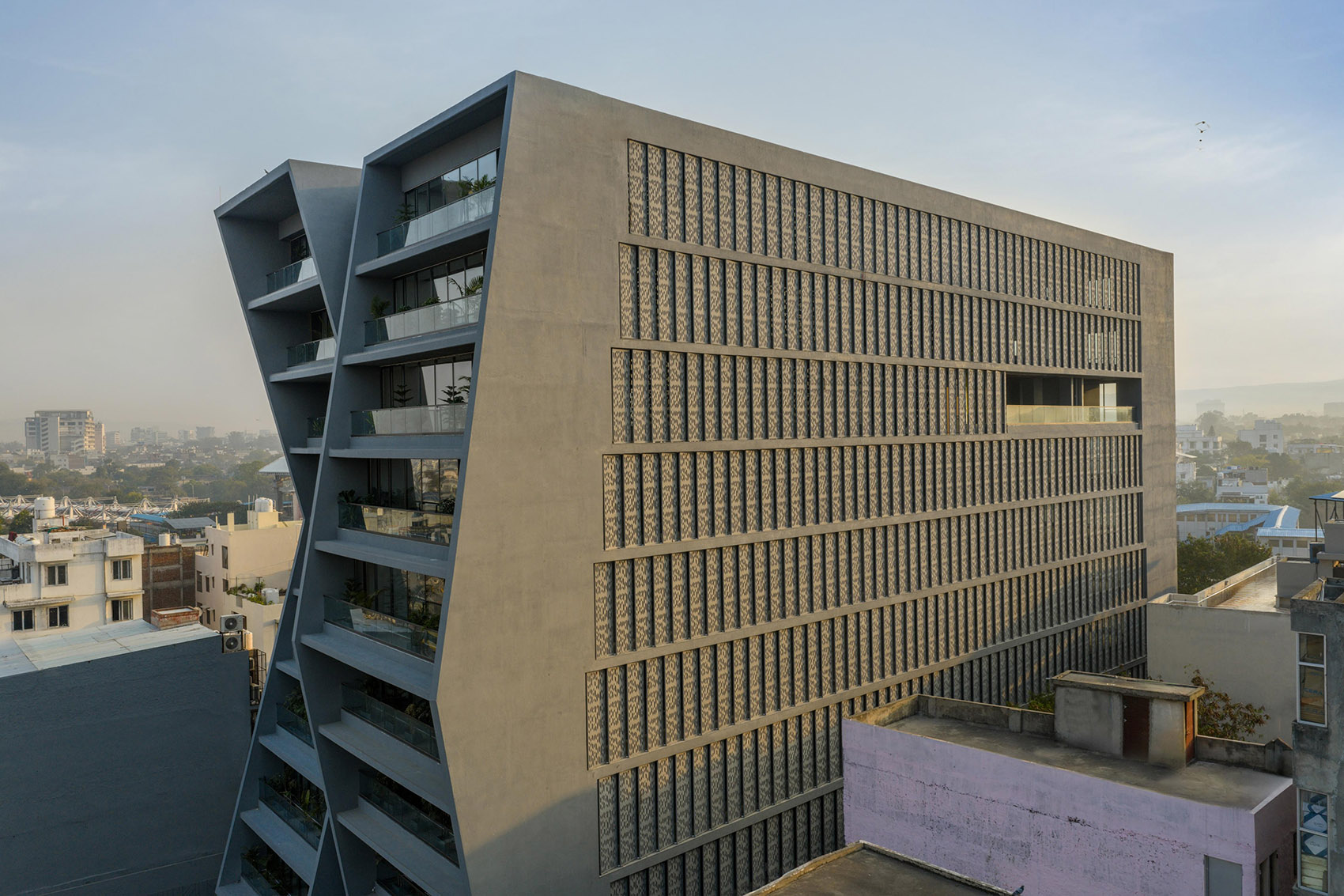 Magnus办公大楼丨印度丨Sanjay Puri Architects-4