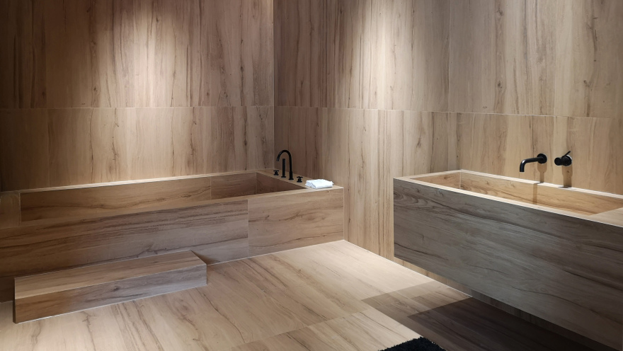 陶瓷瓷砖概念展示店的园林空间设计-26